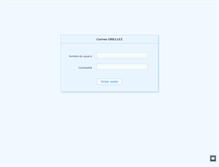 Tablet Screenshot of mail.unellez.edu.ve